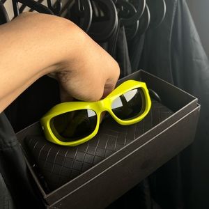 Bottega lime green sunglasses